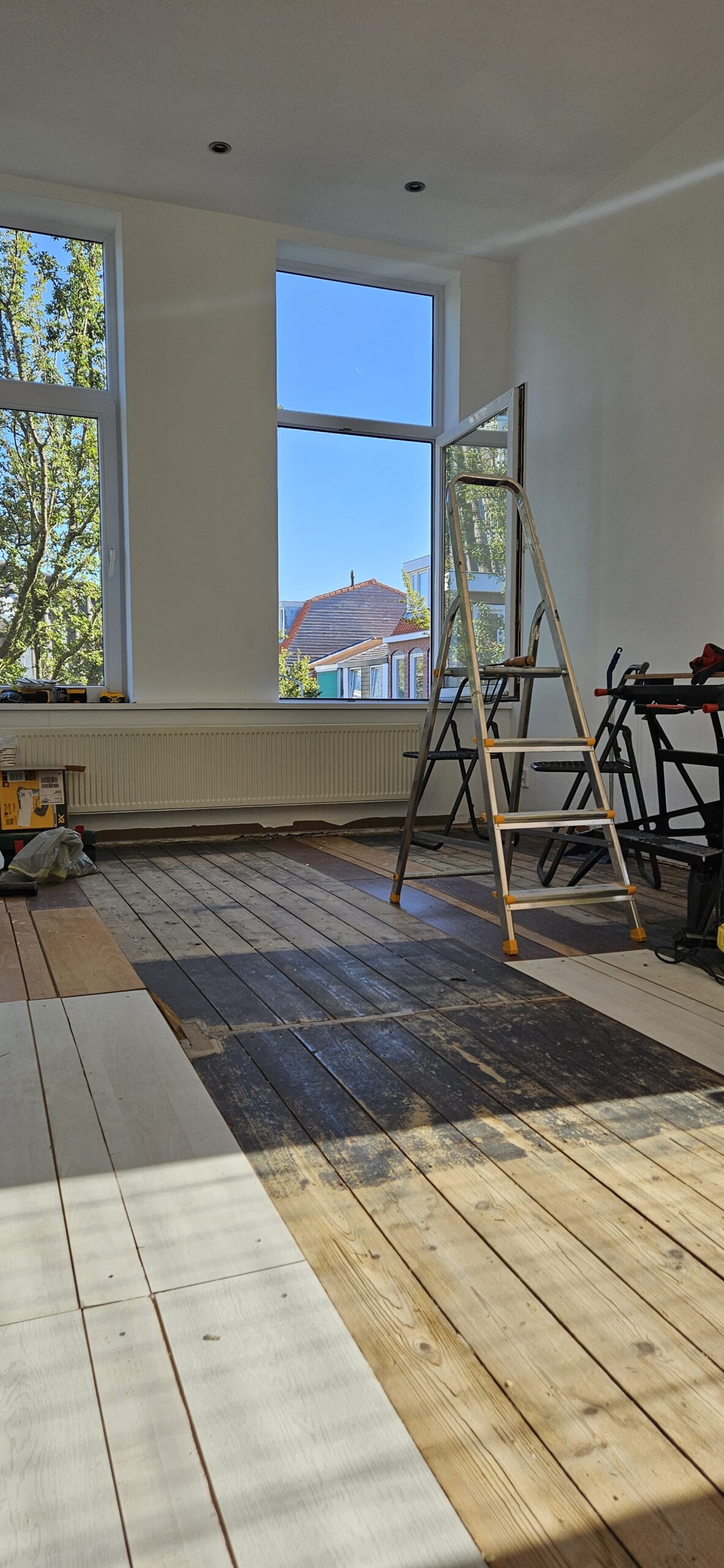 Quick-Step laminate flooring for a Haarlem home project