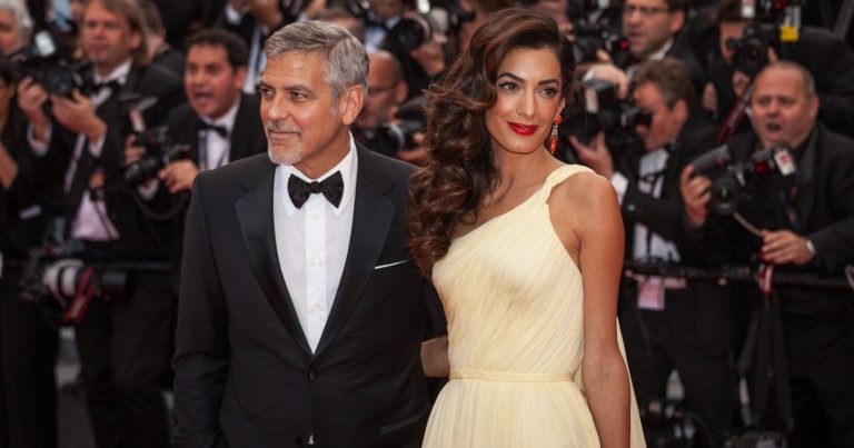 George Clooney Helps Fallen Photographer and Then Goes Behind Camera