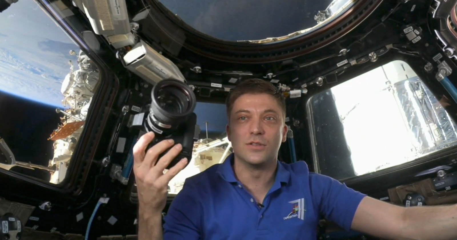 First-Ever Astronaut Interview From the ISS Focuses Heavily on Astrophotography