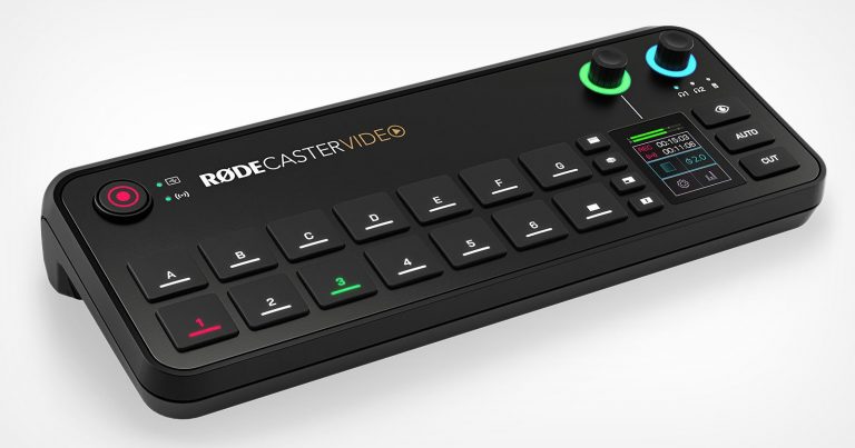 The RodeCaster Video Is an Intelligent All-in-One Video Production Console