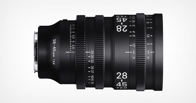 Your First Look at Sigma’s First AF Cine Lens, the 28-45mm T2.0