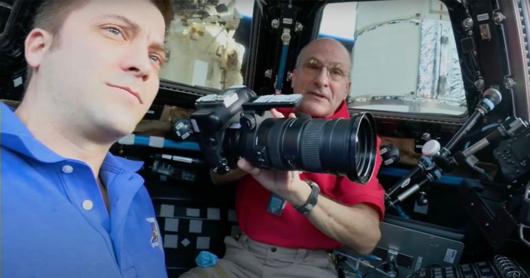 Watch ISS Astronauts Geek Out About Photography in Space