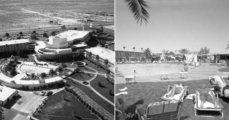 Historical Photos of the Now-Imploded Las Vegas Tropicana Hotel