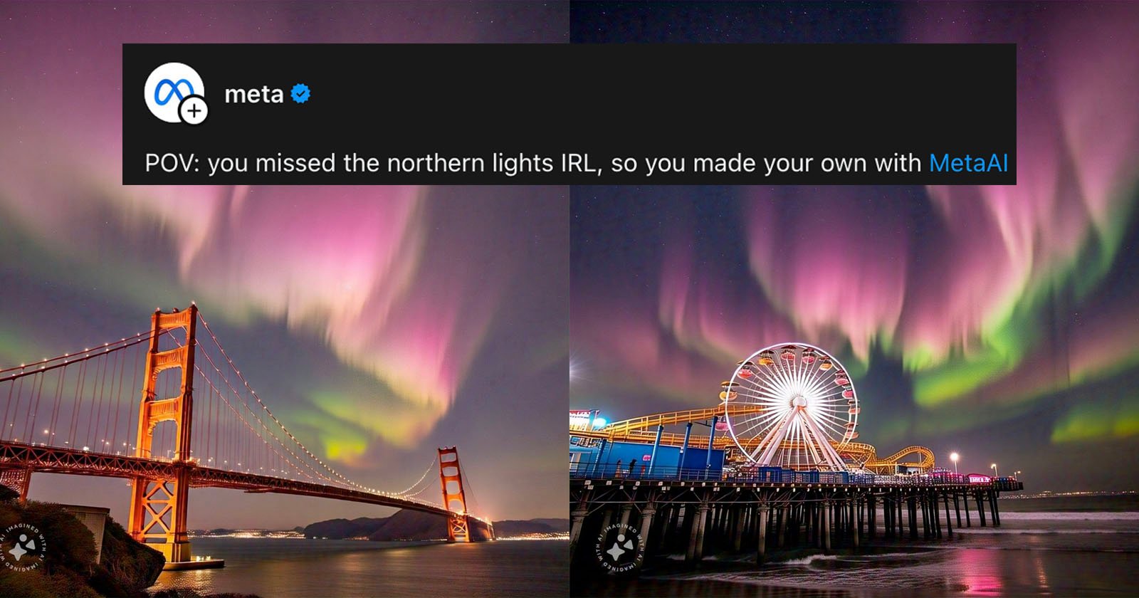 Meta’s AI Northern Lights Post is a Stark Reminder of Big Tech’s Contempt For Artists