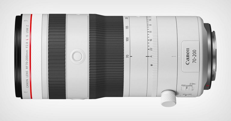 Canon’s Familiar and Expensive RF 70-200mm f/2.8 L IS USM Z Lens Targets Pro Hybrid Users