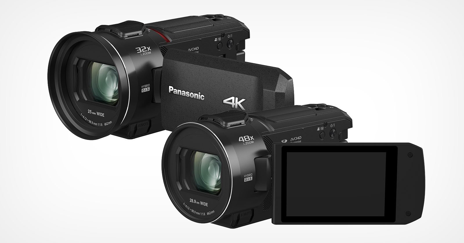 Panasonic Updates Two of Its Consumer Camcorders for First Time in Six Years