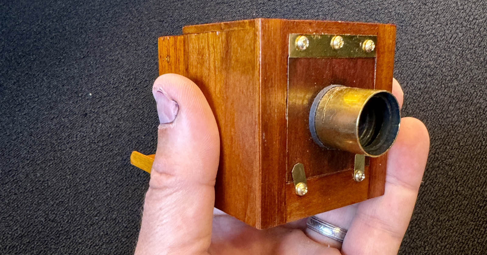 Smaller is Better: My Tiny Wooden Wet Plate Camera