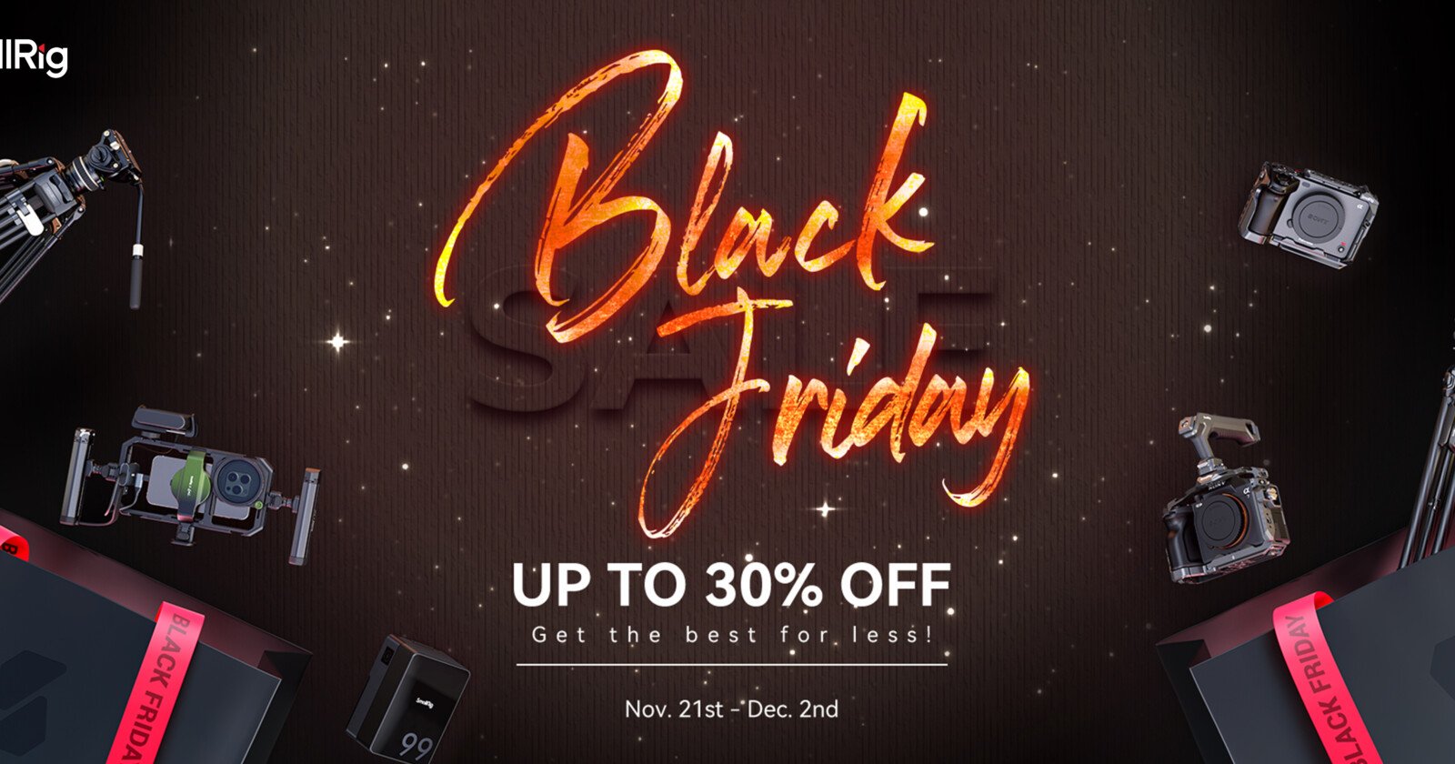 SmallRig Black Friday Deals Are Here