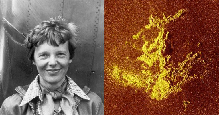 Image of ‘Amelia Earhart’s Plane’ Turns Out to be a Big Rock