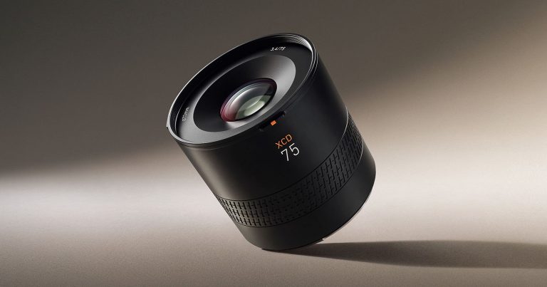 Hasselblad’s New XCD 75mm f/3.4 P Lens Is Very Compact and Lightweight