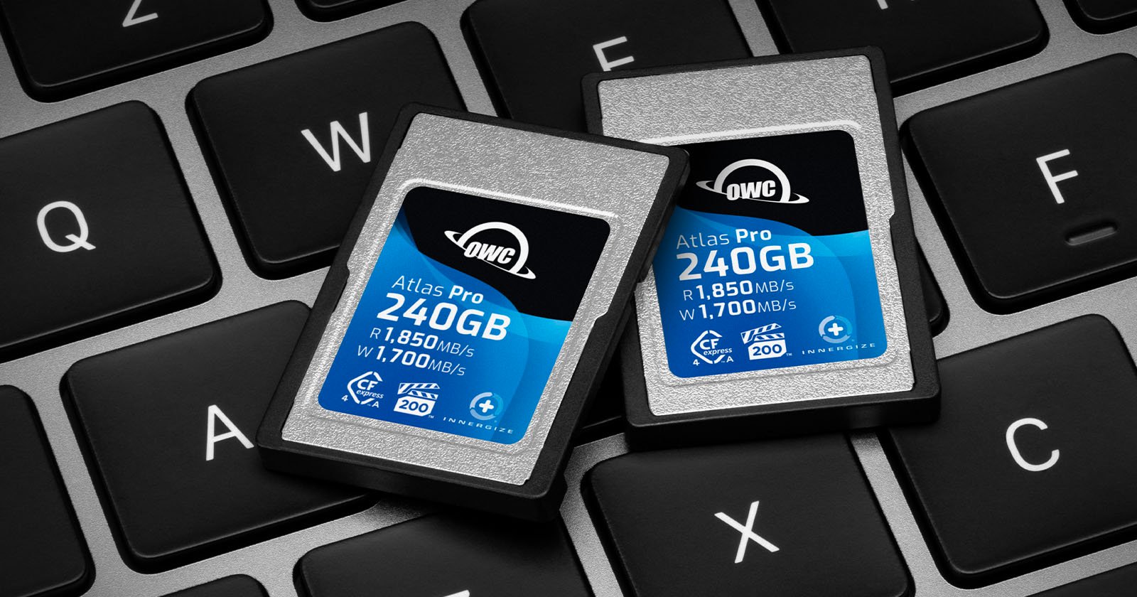 OWC Adds 240GB Option to Its CFe Memory Card Line for Sony Cameras