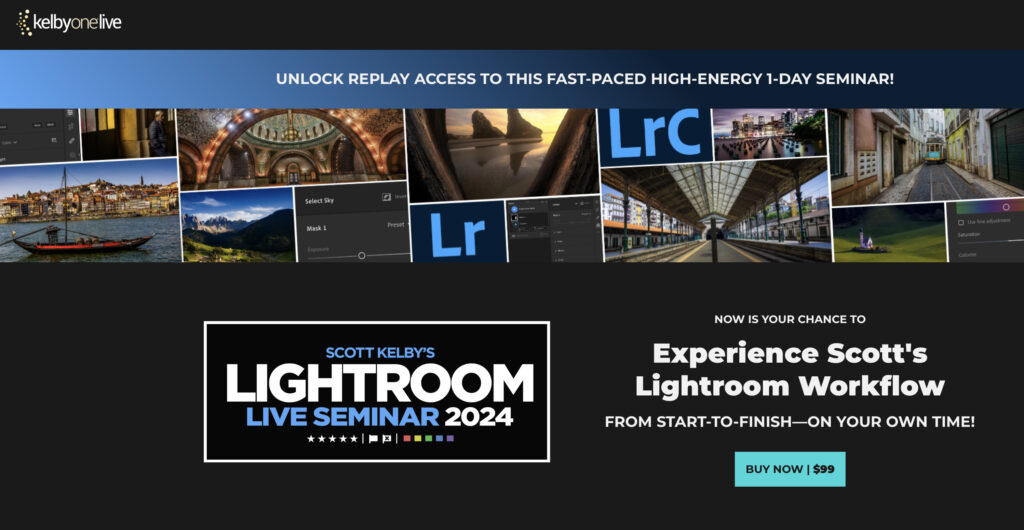 How To Get Access To My Full-Day “Lightroom Live’ Seminar