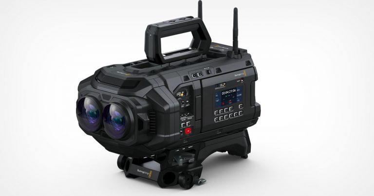 Blackmagic’s Ursa Cine Immersive Dual-Lens Camera Coming Q1 2025 and Costs $29,995