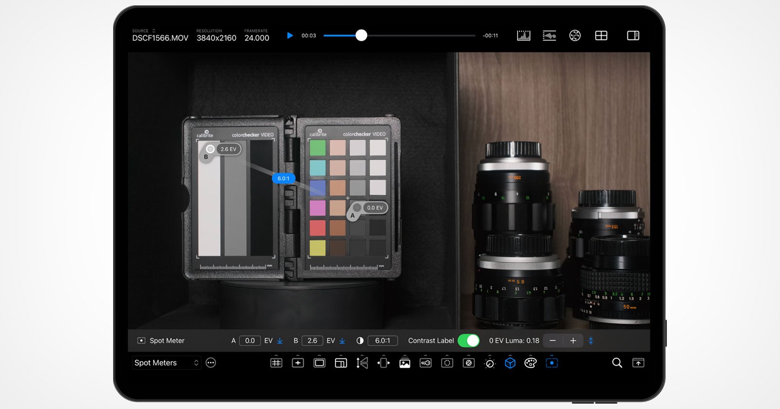 CineMon App Turns Your iPad or Mac Into a Pro Camera Monitor