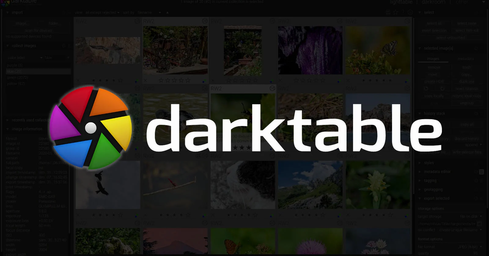 Powerful Free RAW Photo Editor Darktable Just Got a Big Upgrade