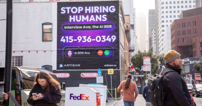 Billboards Around San Francisco Urge You to ‘Stop Hiring Humans’