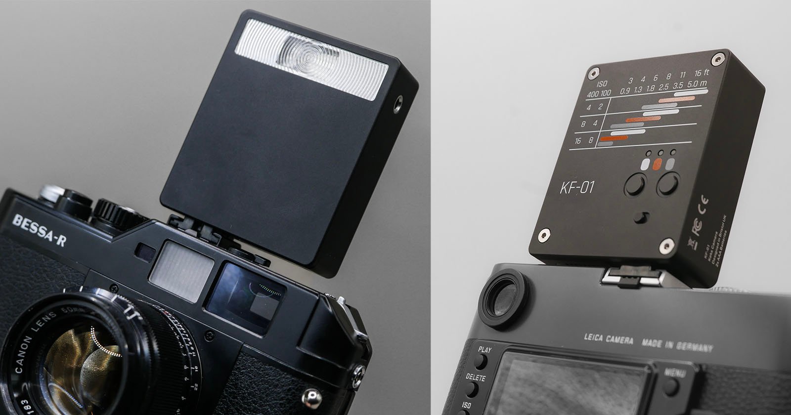 The Keks KF-01 is a Simple, Compact Flash Designed for Film Photographers