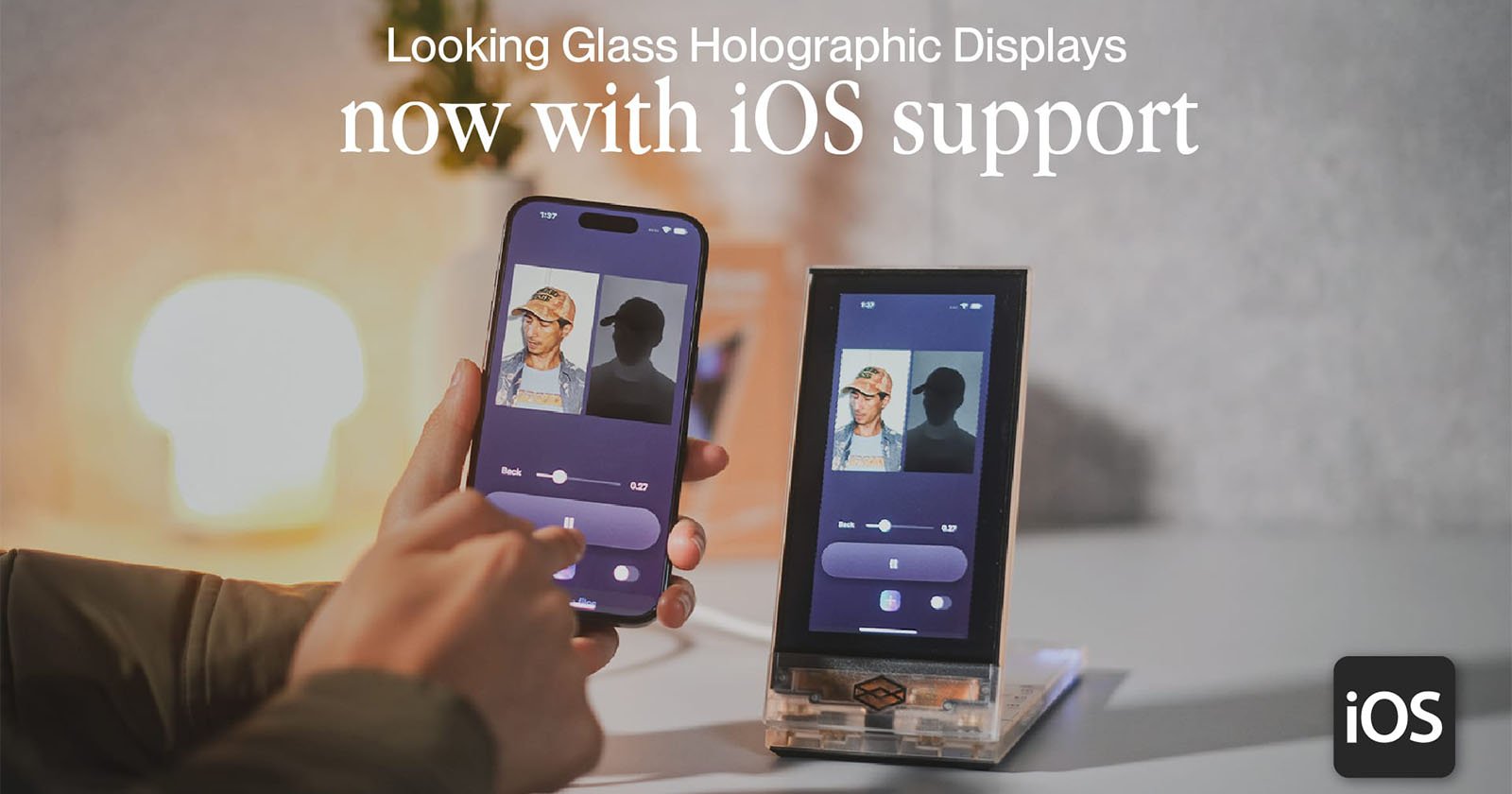 Looking Glass’ Holographic Displays to Support iOS, Bringing Immersive 3D to More Users