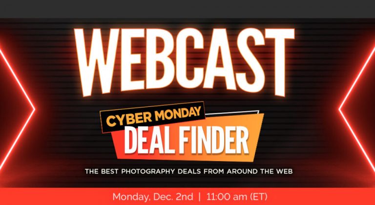 I’m Finding The Best Photography Deals and Sharing Them With You Today in a Live Webcast