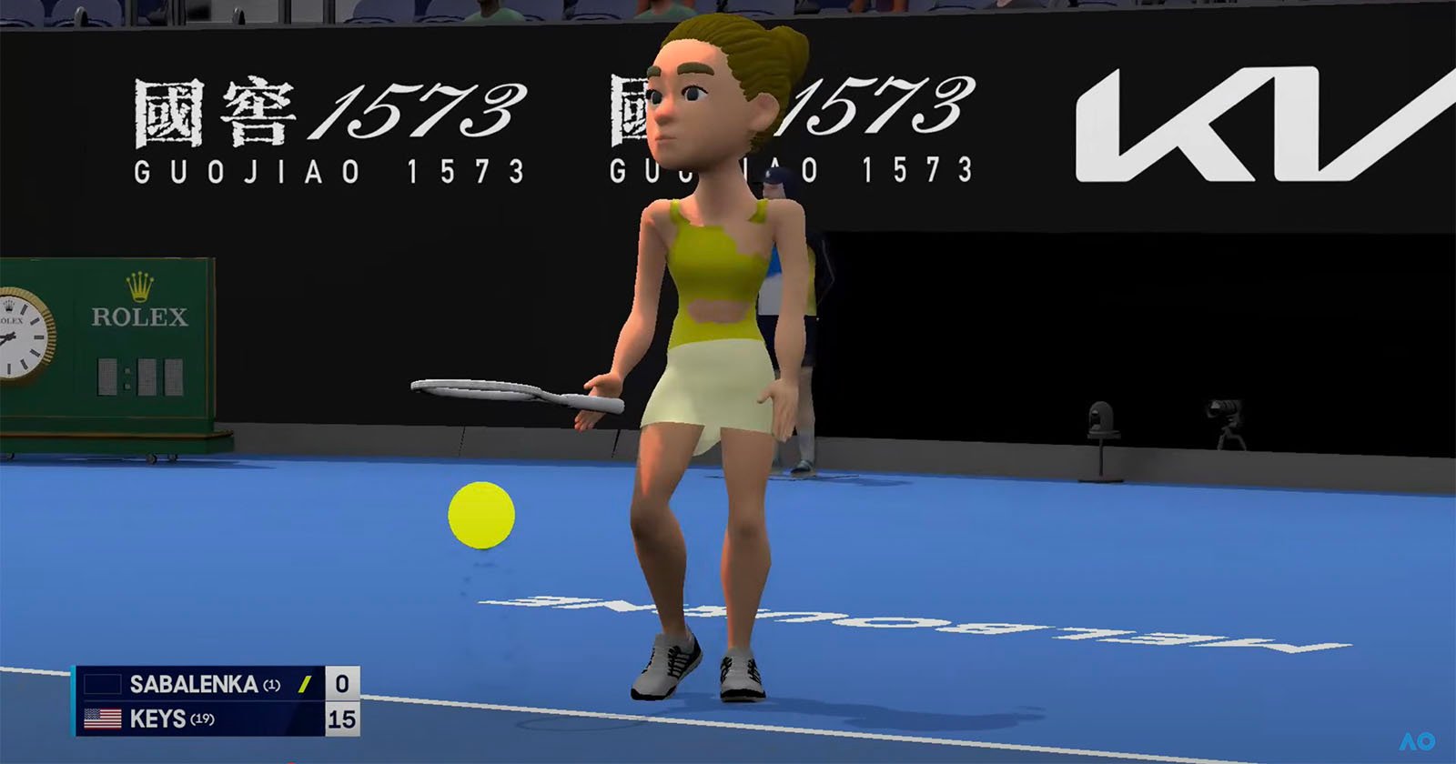 The Australian Open Turns Tennis Players Into Nintendo Wii Characters