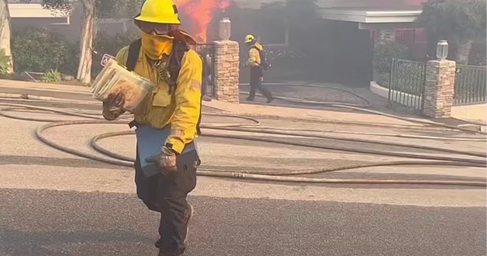 Firefighters Praised for Saving Photo Albums From Burning Home