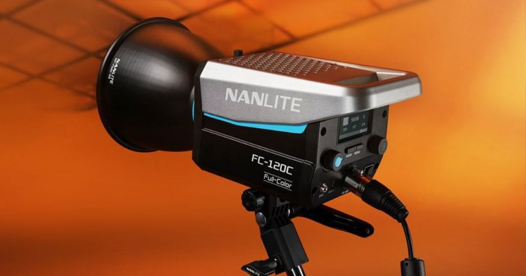 Nanlite FC-120C Is a Lightweight and Affordable LED Spotlight