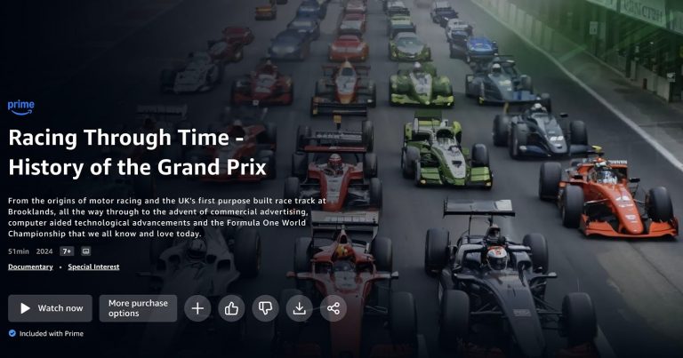 Amazon Prime Accused of Using ‘Awful’ AI Background for F1 Doc