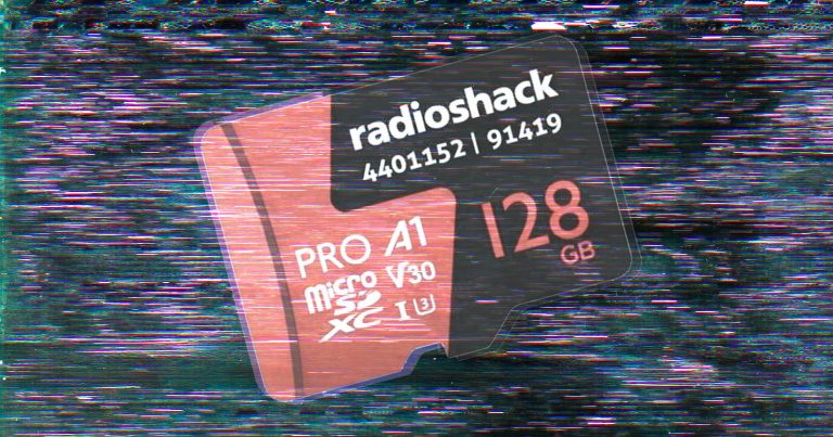 RadioShack Not Only Still Exists, It Sells Suspiciously Cheap SD Cards