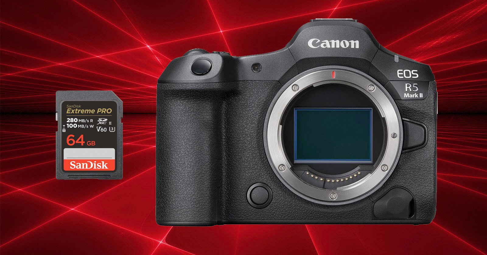 SanDisk SD Cards Corrupt When Paired With the R5 Mark II, Canon Warns