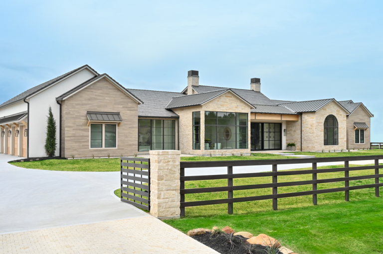 Modern Meets Rustic within this Willowcreek Ranch Custom Home