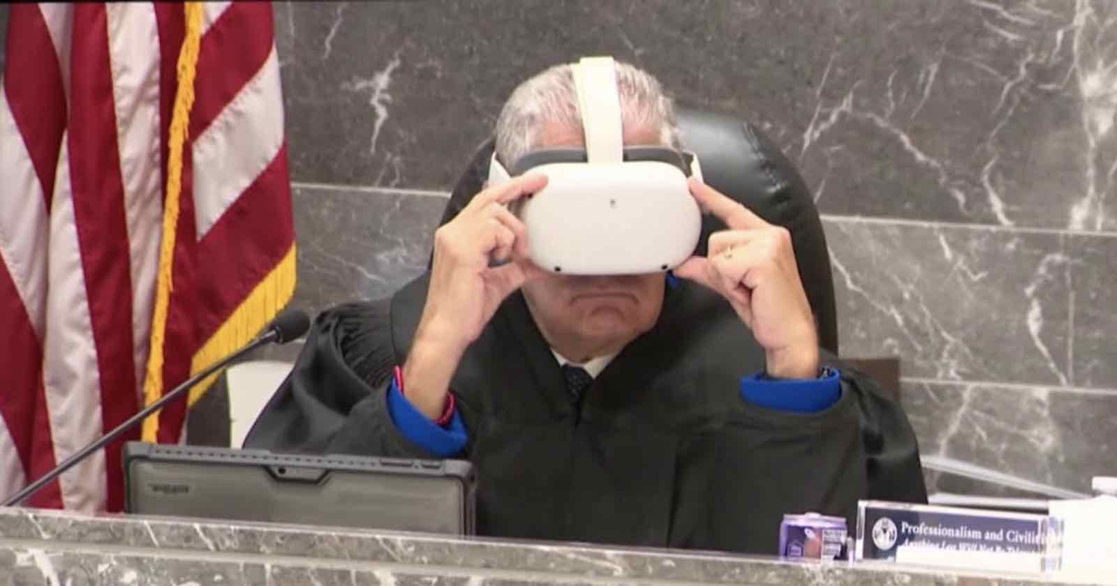 Florida Judge Wears VR Headset to View Crime Evidence in Legal First