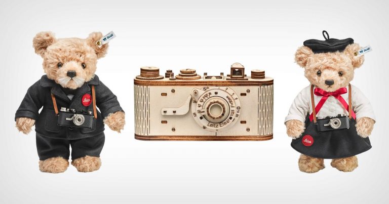 Leica Launches Teddy Bears, Wooden Camera Puzzle, and More to Celebrate 100 Years