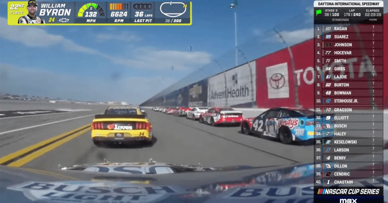 Watch NASCAR From the Cockpit With New Driver Cam Experience