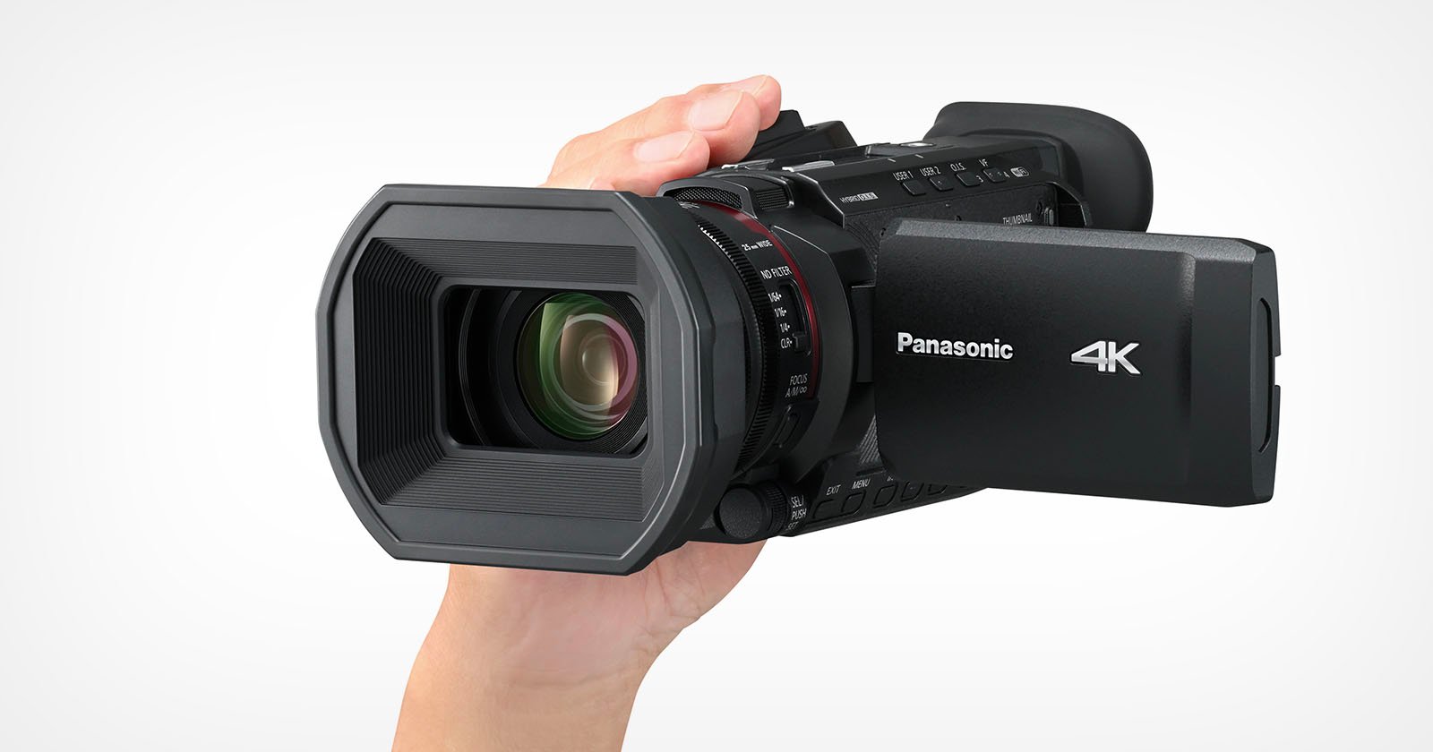 Panasonic Debuts Four 4K/60p Camcorders With 25x Zoom Lens