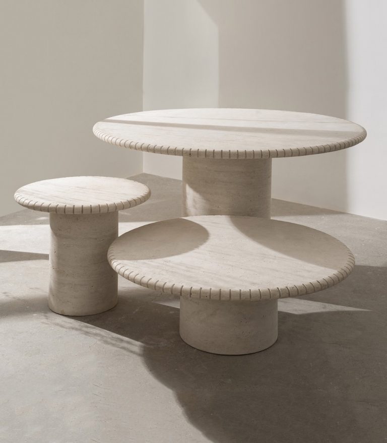 Contemporary Furniture and Stone Creations at Parisian gallery Parsa