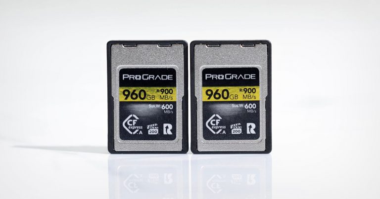 ProGrade Debuts Larger 960GB CFexpress Type A Gold Memory Card