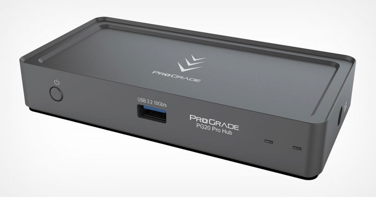 ProGrade’s Magnetic PG20 Thunderbolt 4 Hub Promises Improved Photo Workflow