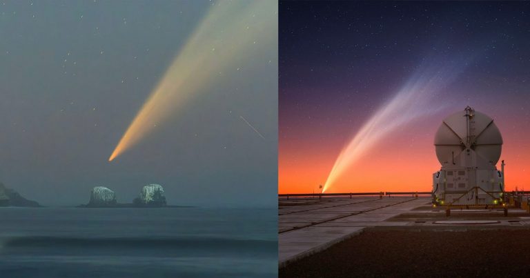 The ‘Great Comet of 2025’ Lights Up the Skies in Stunning Photos