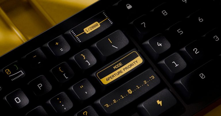 ‘Aperture Priority’ Keycaps Are for Fans of PCs and Photography