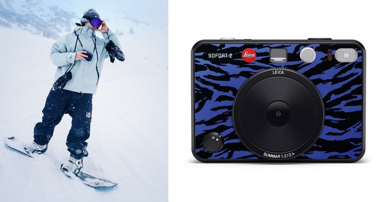 Leica Hits the Slopes With Striking Black and Blue Sofort 2 ‘Burton Edition’