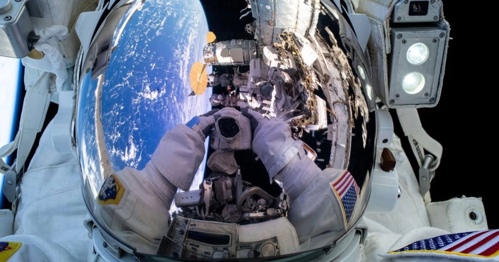 ‘Stranded’ NASA Astronaut Sunita Williams Takes ‘Ultimate Selfie’ on Spacewalk