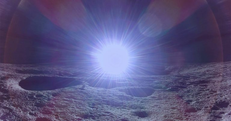 Blue Ghost Spacecraft Captures Sunrise From its Position on the Moon