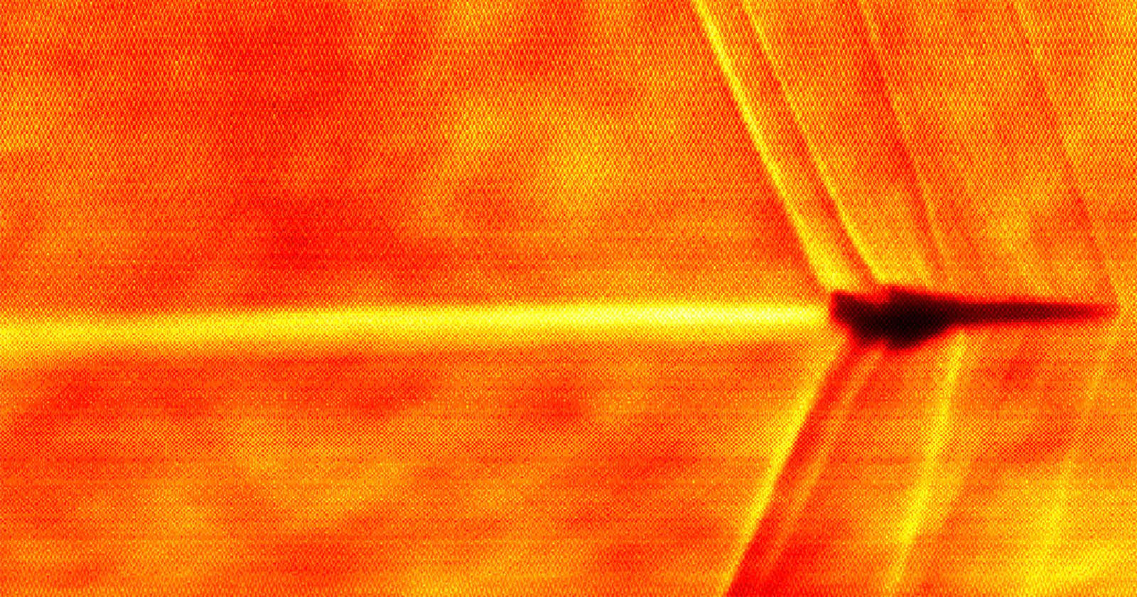 NASA Captures Photo of Supersonic Jet Breaking the Sound Barrier