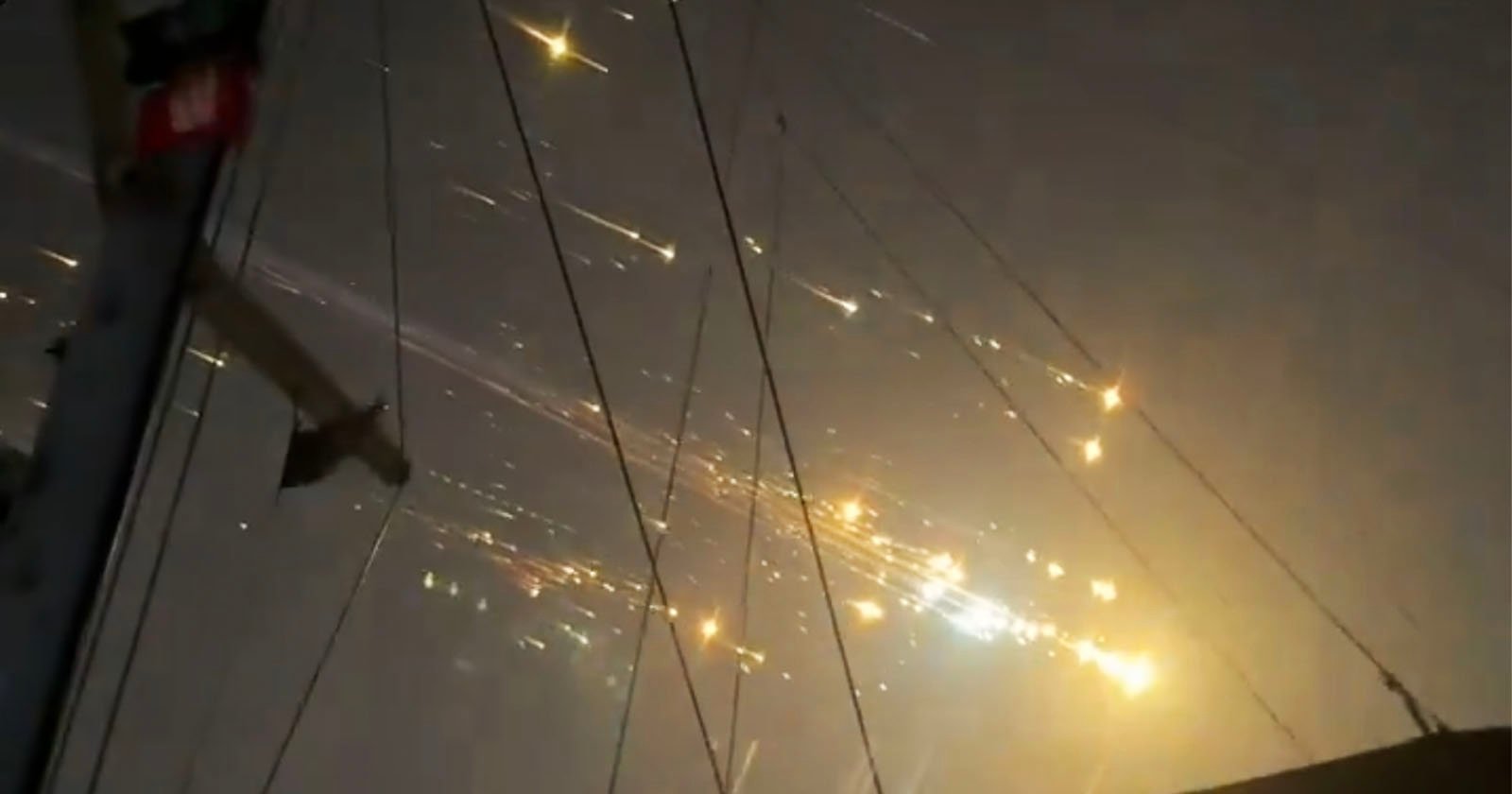 Dramatic Footage Shows Rocket Debris Falling to Earth After SpaceX Starship Explosion