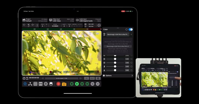 Video Assist App Turns Your iPad Into a Large Professional Video Monitor