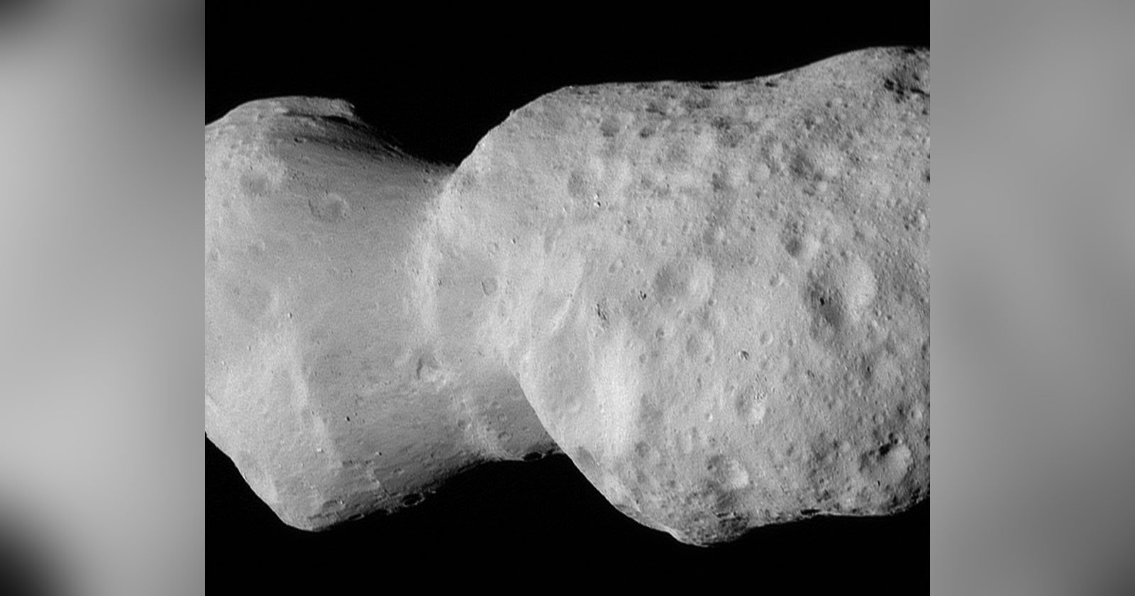 NASA Lucy Spacecraft Snaps Asteroid Donaldjohanson from 600 Miles Away