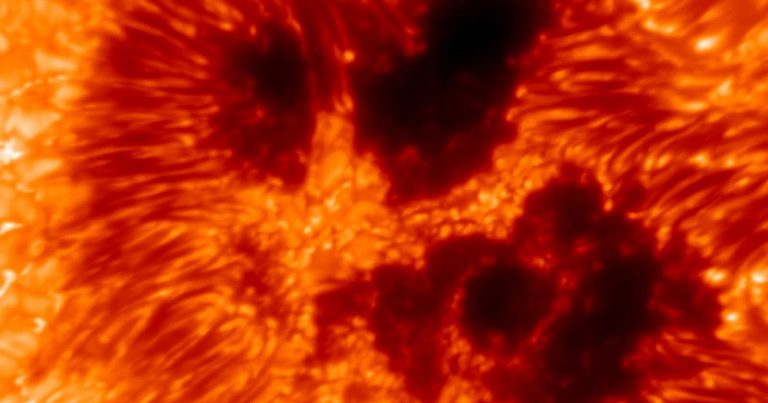 World’s Largest Solar Telescope’s First Photos Show Sunspots Bigger Than US