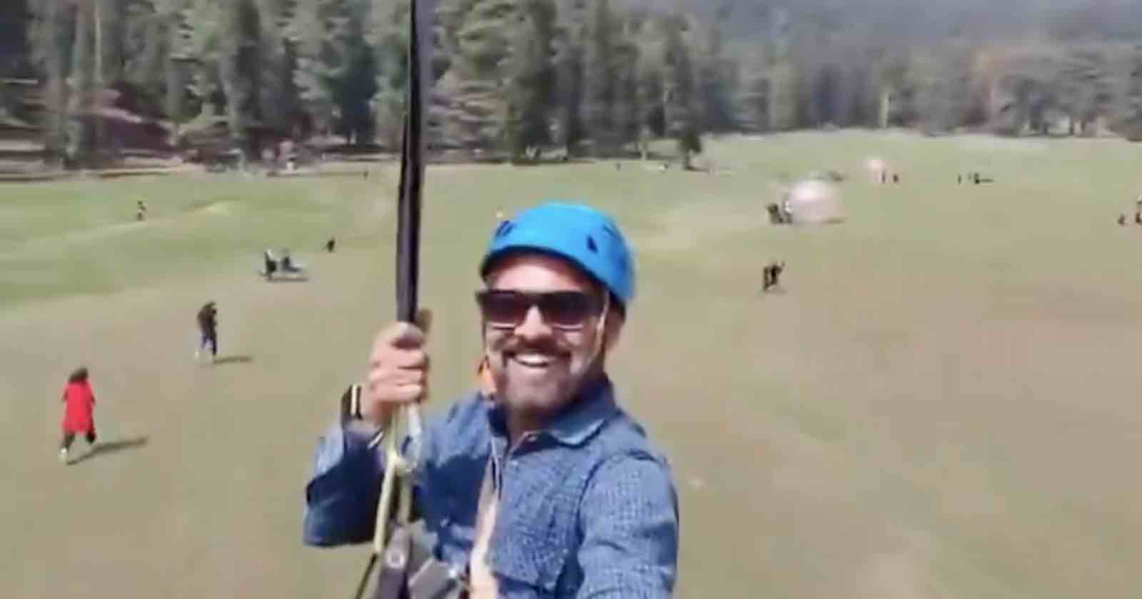 Tourist Accidentally Films Terrorist Attack While on a Zipline