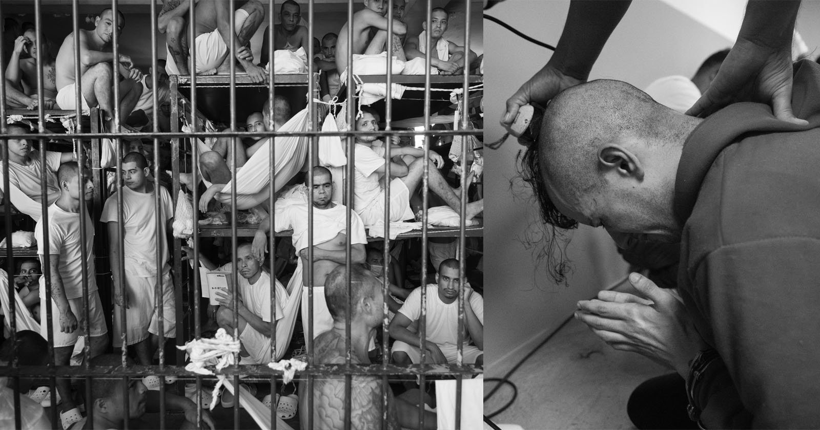 Photographer’s Distressing Photos Capture Life Inside El Salvador’s Notorious Prison Photographer’s Distressing Photos Capture Life Inside El Salvador’s Notorious Prison
