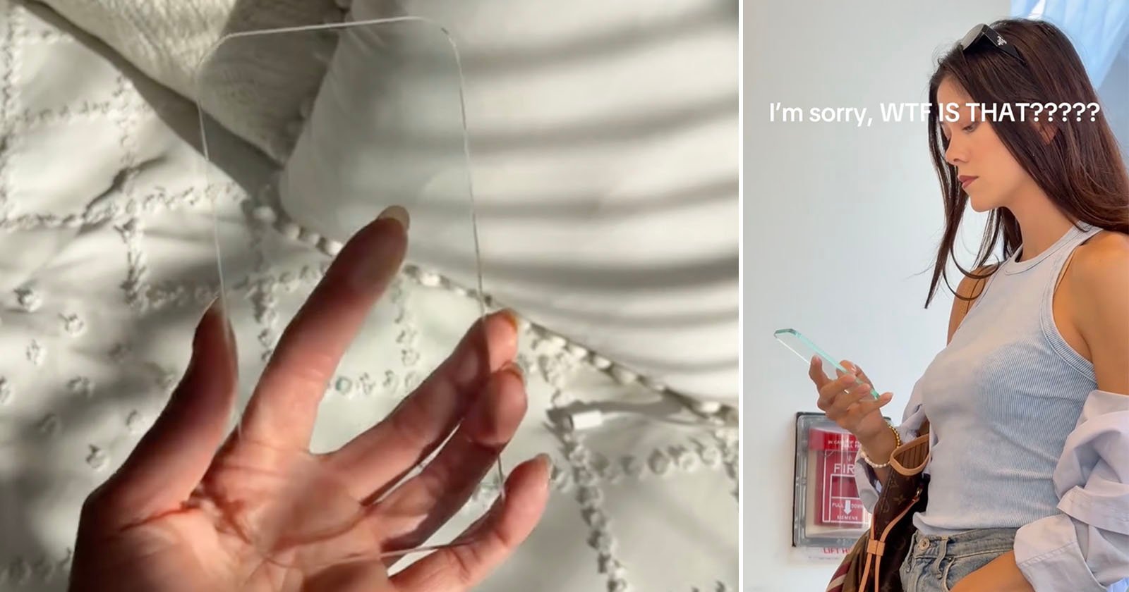 Video of Woman Scrolling Through Invisible Phone Racks Up Over 50 Million Views Video of Woman Scrolling Through Invisible Phone Racks Up Over 50 Million Views